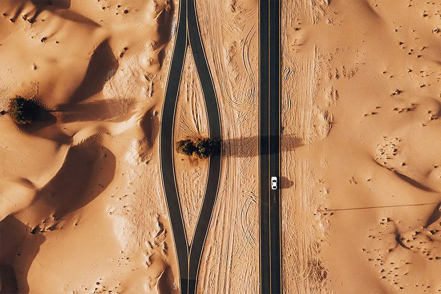Sa mạc Al Qudra, Các tiểu vương quốc Ả Rập thống nhất của Whosane.