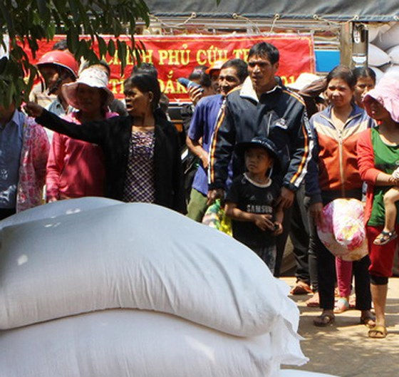 Bộ Tài chính hổ trợ 1.068,66 tấn gạo để cứu đói nhân dịp Tết Nguyên đán Kỷ hợi 2019 (Ảnh minh họa).