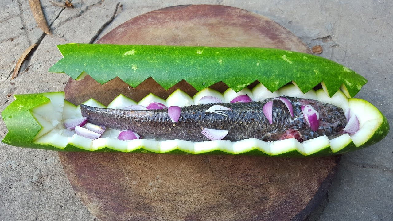 Món ngon mỗi ngày: Cách làm món cá lóc hấp bầu