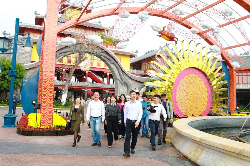 Lễ hội hoa xuân Sun World Halong Complex: Điểm hẹn hấp dẫn thu hút du khách dịp Tết  