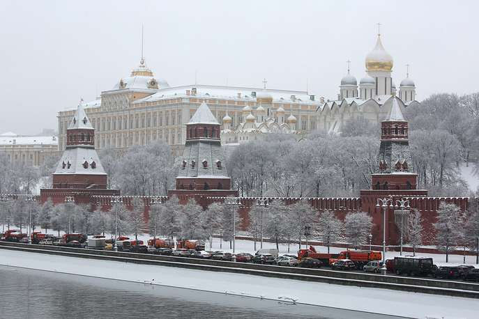 Quang cảnh Nhà Pashkov ở trung tâm Moskva