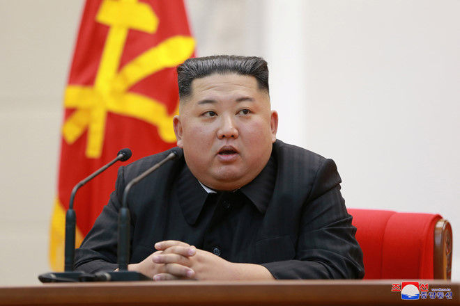 Chủ tịch Triều Tiên Kim Jong Un. Ảnh: KCNA/Reuters.