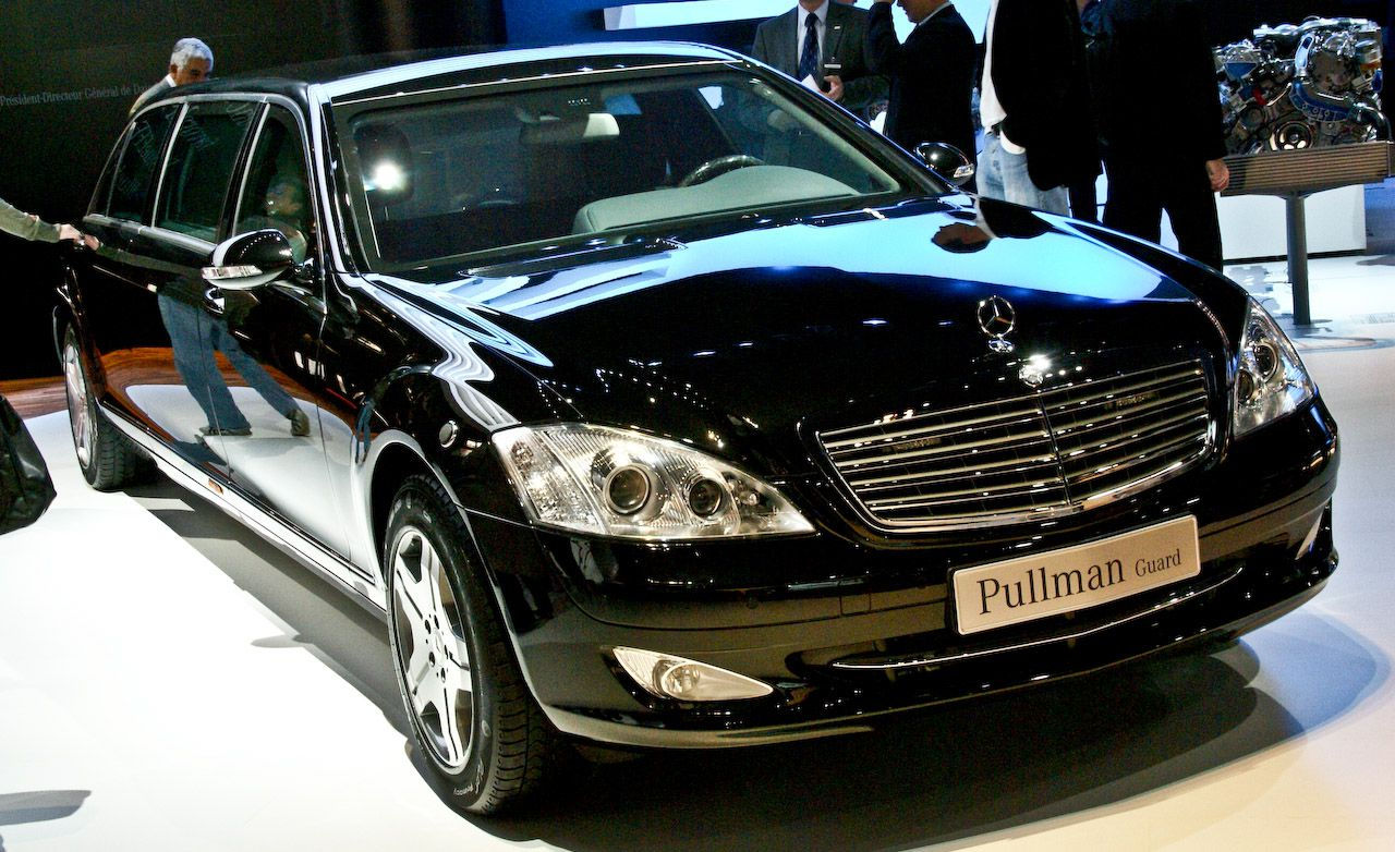 Chiếc Mercedes-Benz S600 Pullman Guard được nhiều nguyên thủ quốc gia ưa dùng.