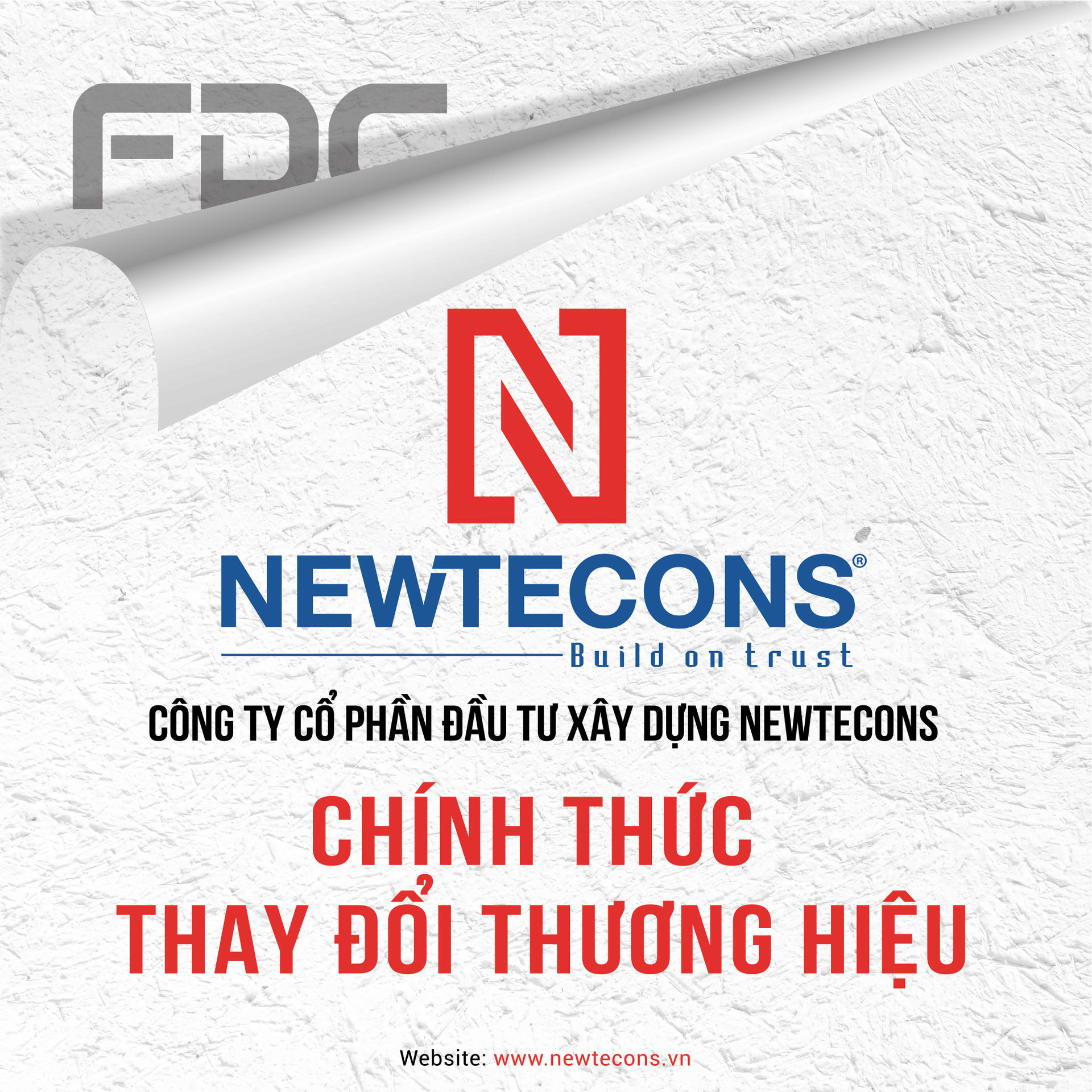 Công ty xây dựng FDC đổi tên thành Newtecons