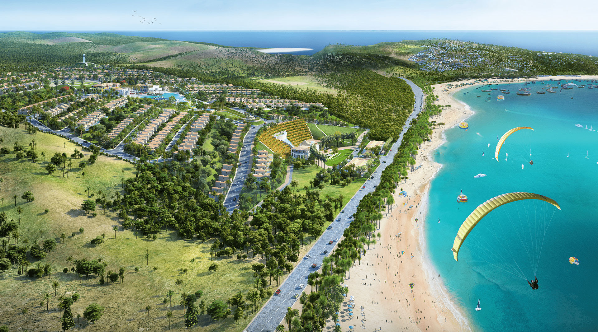 Dự án khu nghỉ dưỡng Nova Hill Mũi Né Resort & Villas của Novaland