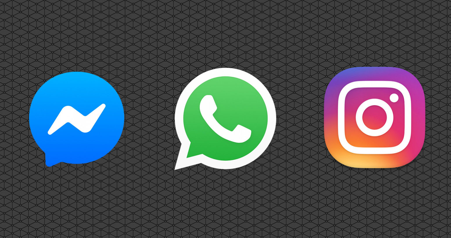 Messenger-WhatsApp-Instagram