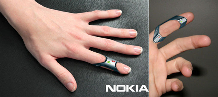 Nokia Fit là một thiết bị rảnh tay và không có tai vẫn đang trong giai đoạn ý tưởng. Chiếc nhẫn này cho phép bạn loại bỏ tất cả các bức xạ Bluetooth quanh tai và chấp nhận các cuộc gọi bằng cách chỉ đặt ngón tay lên tai khi cần thiết. Tất nhiên, chiếc nhẫn này được thiết kế để phù hợp với các kích cỡ ngón tay khác nhau, vì vậy bất cứ ai cũng có thể sử dụng nó.