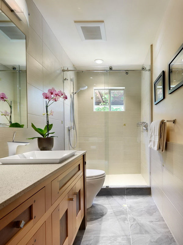 Những mẫu thiết kế tiết kiệm diện tích cho phòng tắm nhỏ