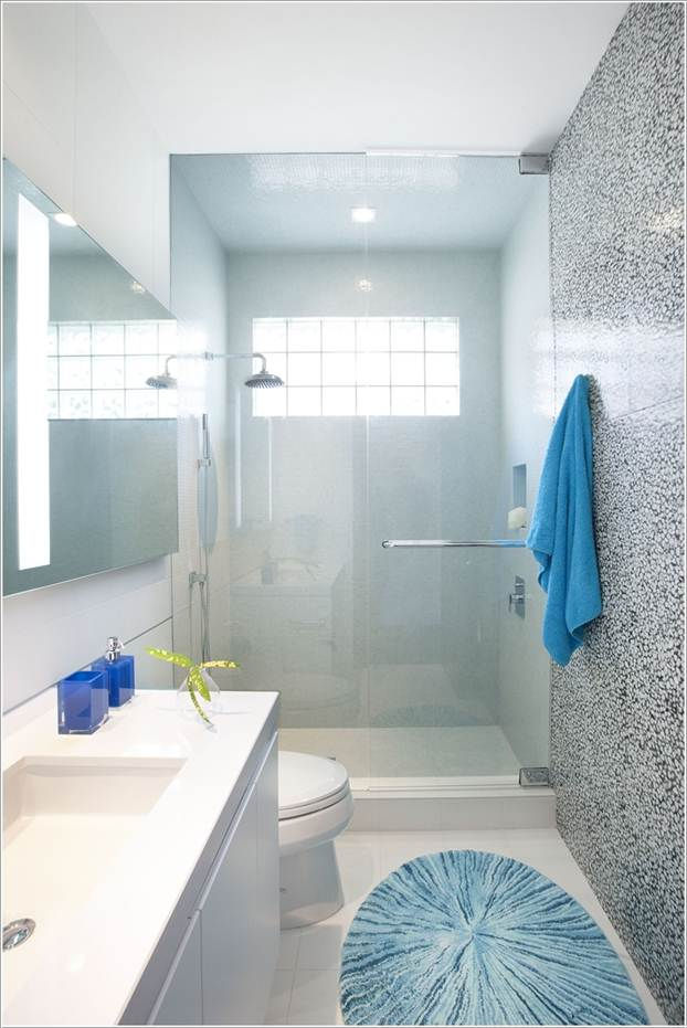 Những mẫu thiết kế tiết kiệm diện tích cho phòng tắm nhỏ