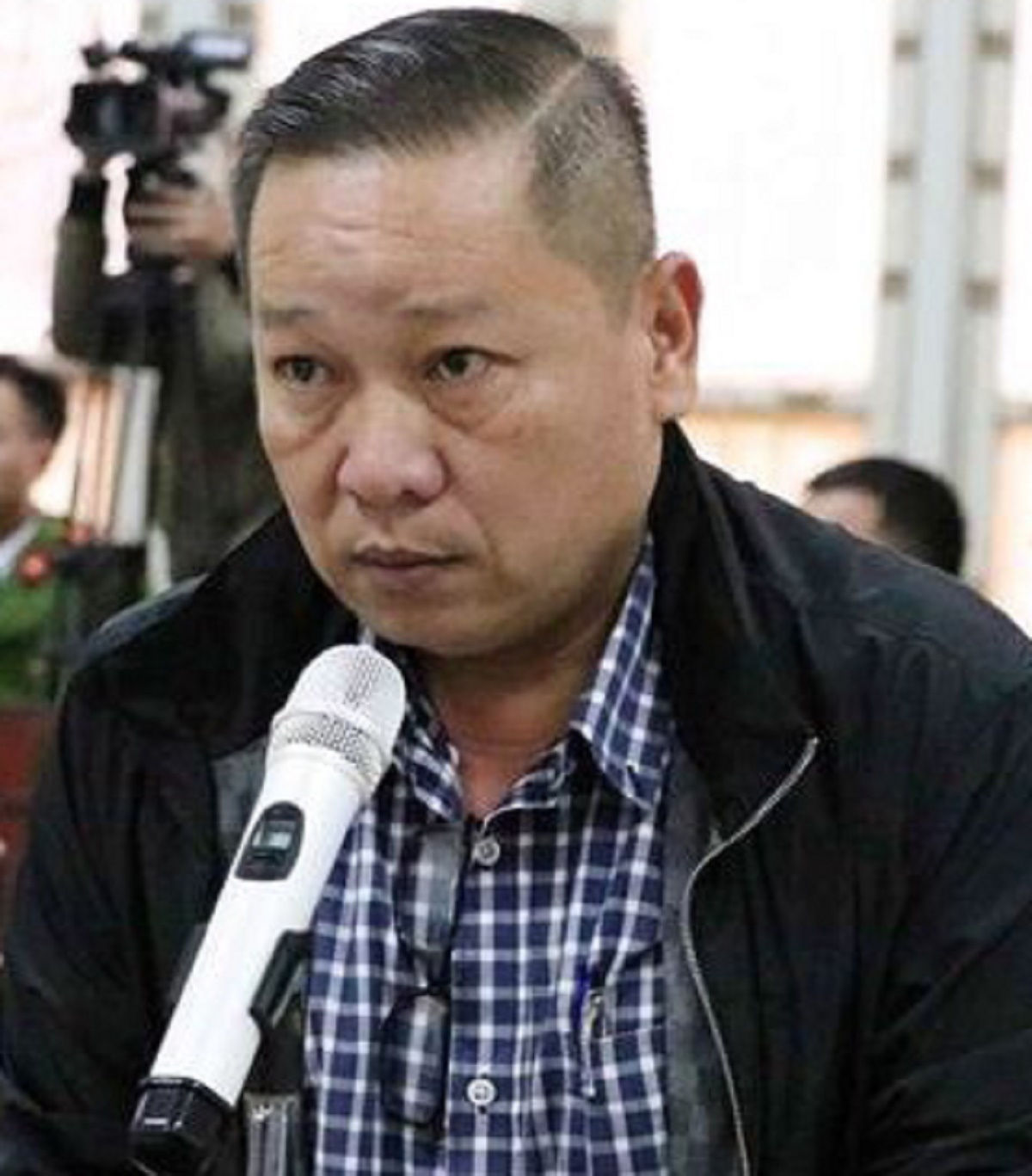 Phan Minh Cương là giám đốc Công ty TNHH Minh Hưng Phát, doanh nghiệp tặng xe ô tô cho cựu Bí thư Thành ủy Đà Nẵng Nguyễn Xuân Anh. Ảnh: Bộ Công an
