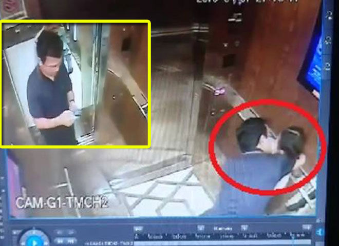 Người đàn ông có dấu hiệu dâm ô bé gái trong thang máy.