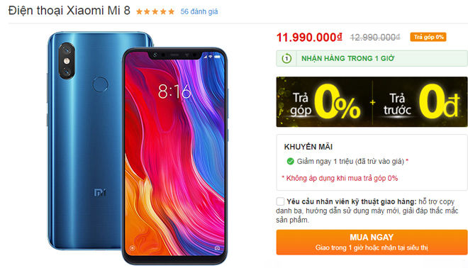 Top smartphone giảm giá “sốc” nhất tháng 04/2019