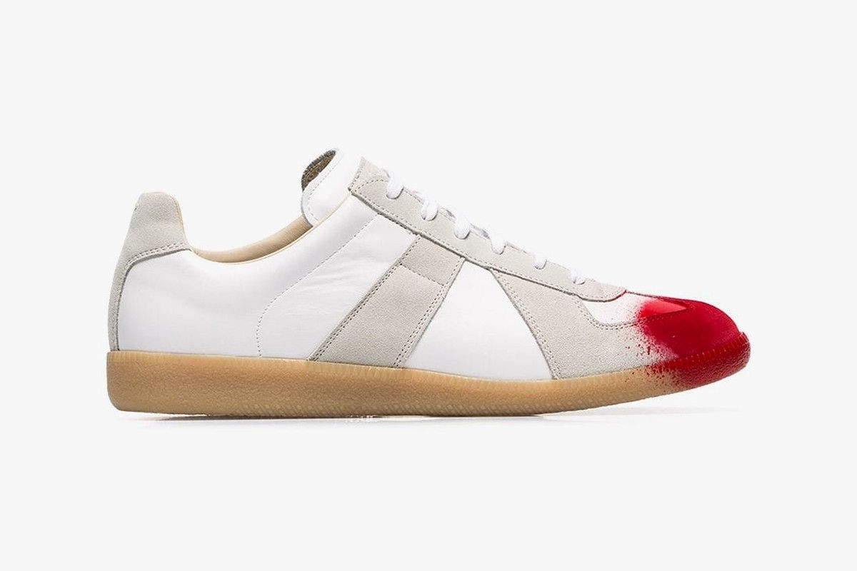 5. Maison Margiela Painted Toe Replica Sneakers