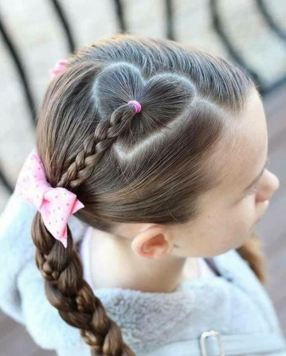 Những kiểu tết tóc cùng dây ruy băng siêu cute cho thiên thần nhỏ