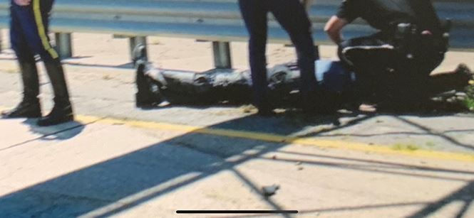 Cảnh sát hộ tống Tổng thống Mỹ gặp tai nạn.