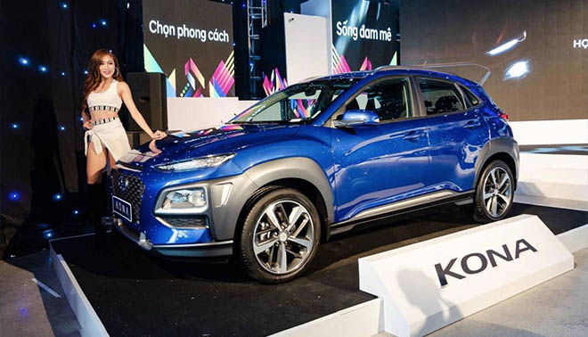   Hyundai Kona hiện tại đã xác lập được vị trí dẫn đầu phân khúc, vượt qua Ford EcoSport và Honda HR-V  