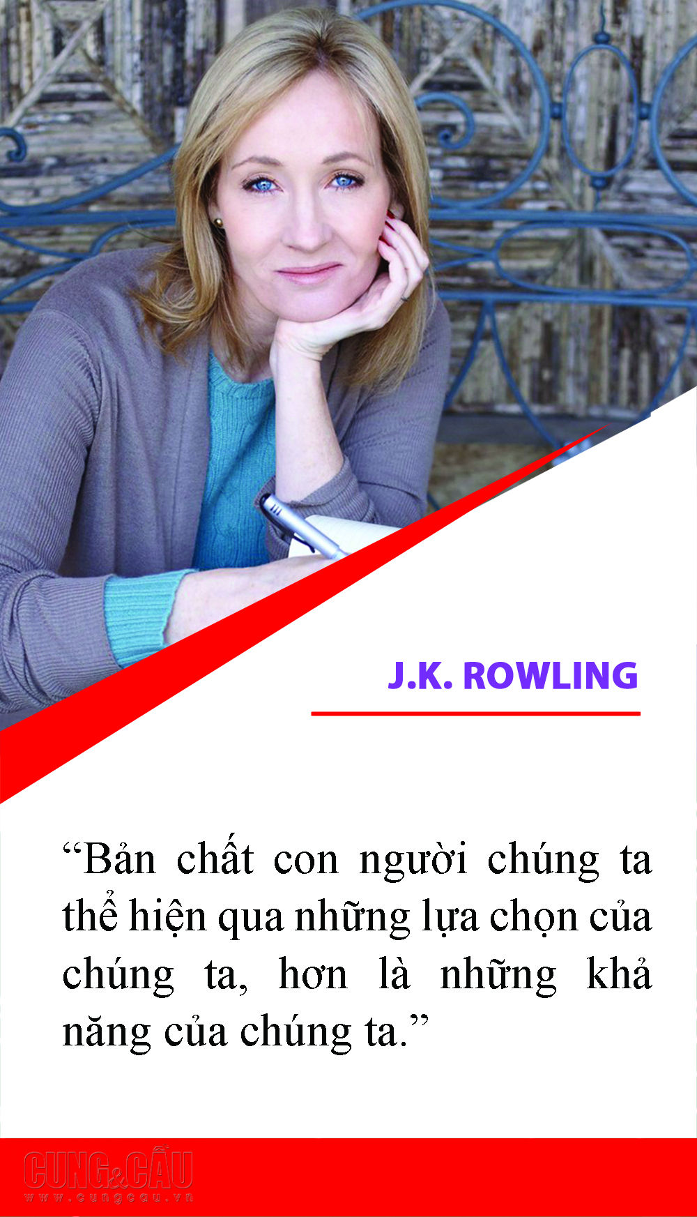 7 câu nói truyền cảm hứng của nhà văn J.K. Rowling, tác giả Harry Potter