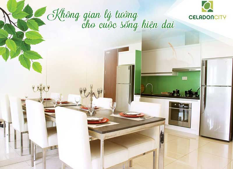 Dự án căn hộ Celadon City của Gamuda Land ở Tân Phú