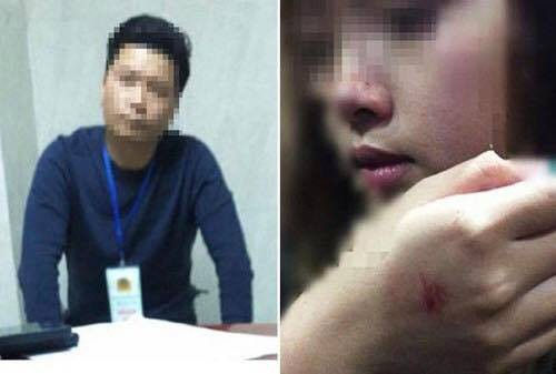  Đối tượng vi phạm Đỗ Mạnh Hùng đã có hành vi chặn cửa và có những hành động xúc phạm cơ thể cô gái 20 tuổi trong thang máy