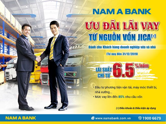 Doanh nghiệp vừa và nhỏ khi vay tại ngân hàng Nam Á được hưởng lãi suất 6,5% 