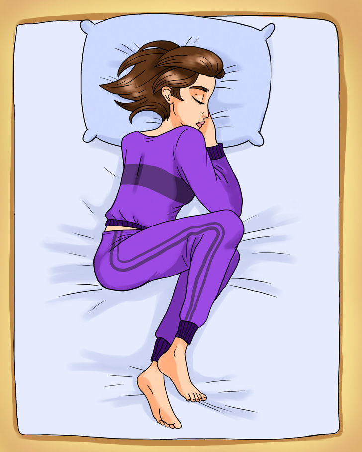 5 tư thế ngủ dành cho người bị đau lưng