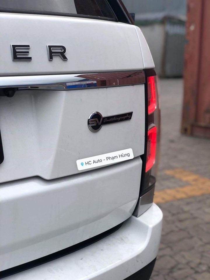   SVAutobiography 2019 chính là chiếc Range Rover mạnh nhất tại Việt Nam   