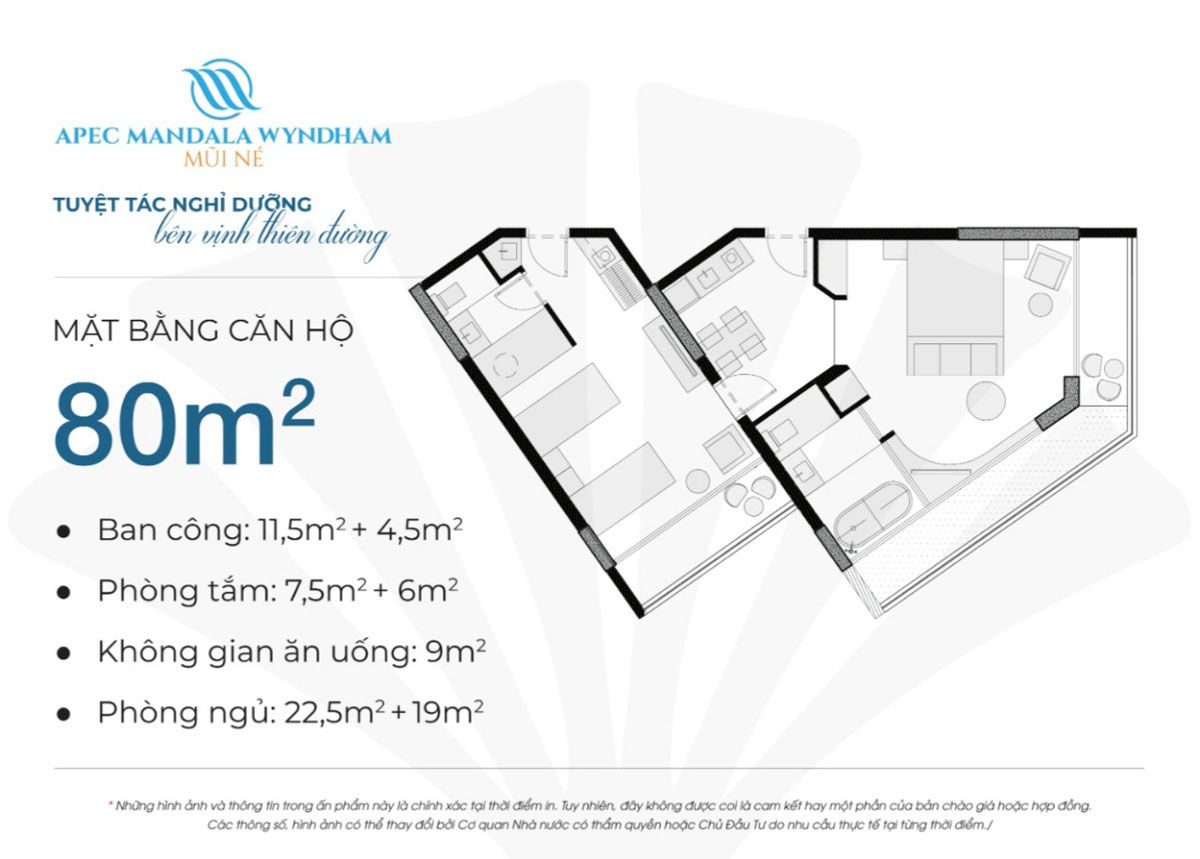 Căn hộ condotel Apec Mandala Wyndham Mũi Né