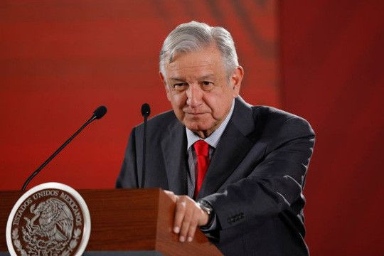  Tổng thống Andres Manuel Lopez Obrador. Ảnh: Reuters.