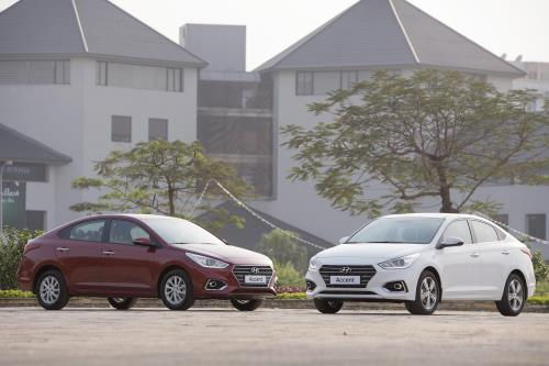  Mẫu sedan hạng B - Accent luôn dẫn dắt doanh số bán hàng của Hyundai Thành Công hàng tháng.