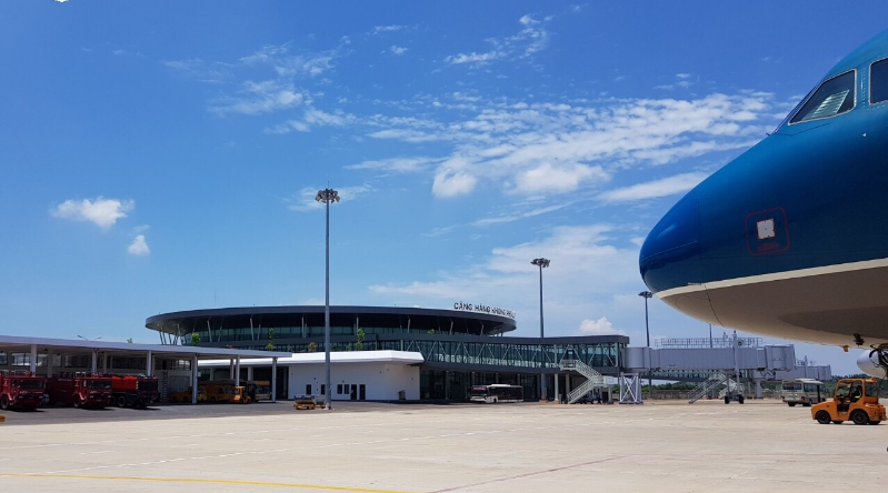 Điểm nhấn hạ tầng giao thông của tỉnh Bình Định là sân bay Phù Cát.