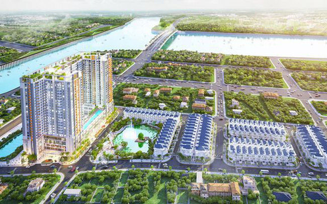 Phối cảnh dự án ở phường Phú Mỹ, quận 7 của Công ty Hưng Lộc Phát.