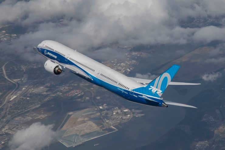  Boeing 787 Dreamliner.