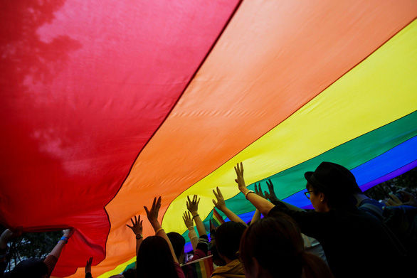 Tuần lễ ShanghaiPRIDE, diễn ra tại thành phố Thượng Hải (Trung Quốc) - Ảnh: Reuters.