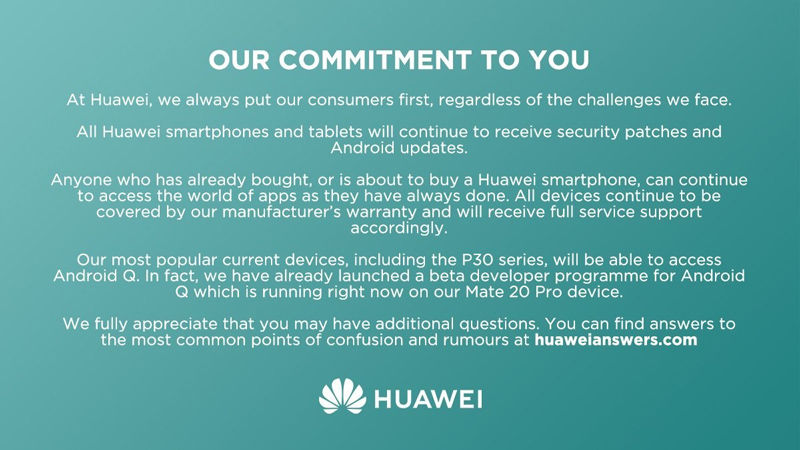 Thông cáo báo chí của Huawei.