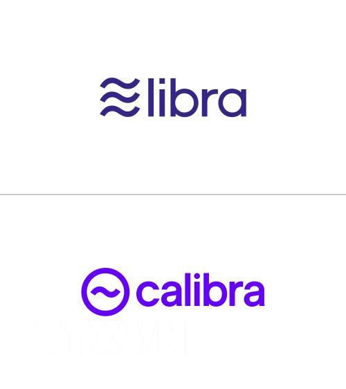 Biểu tượng của tiền điện tử Libra và Calibra. 