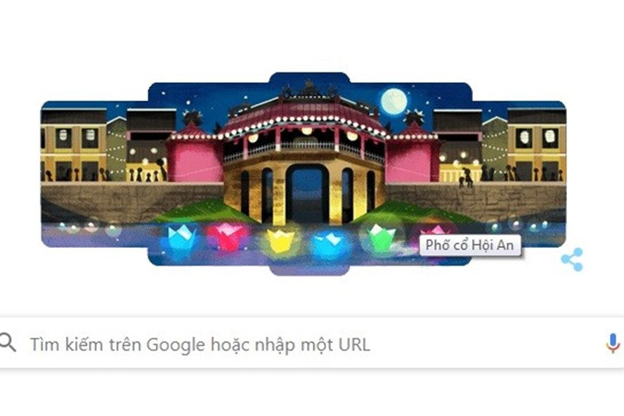 Phố cổ Hội An lần đầu tiên được Google vinh danh trên Google Doodle 