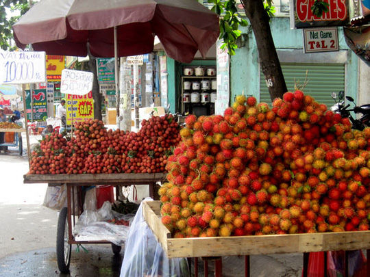 Chôm chôm mất giá