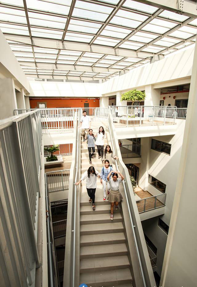 Kiến trúc hiện đại ở Trường Đại học Văn Lang