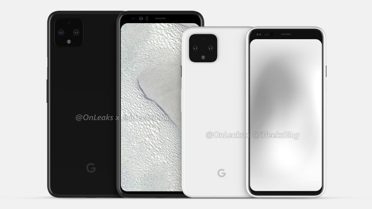 Thiết kế tuyệt đẹp của Google Pixel 4 dự kiến ra mắt vào tháng 10/2019