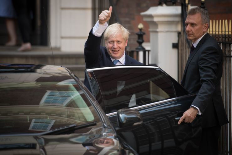 Tân thủ tướng Anh Boris Johnson.