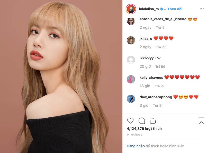 Top 10 ngôi sao Hàn Quốc nổi tiếng nhất trên Instagram, Lisa chiếm ngôi đầu