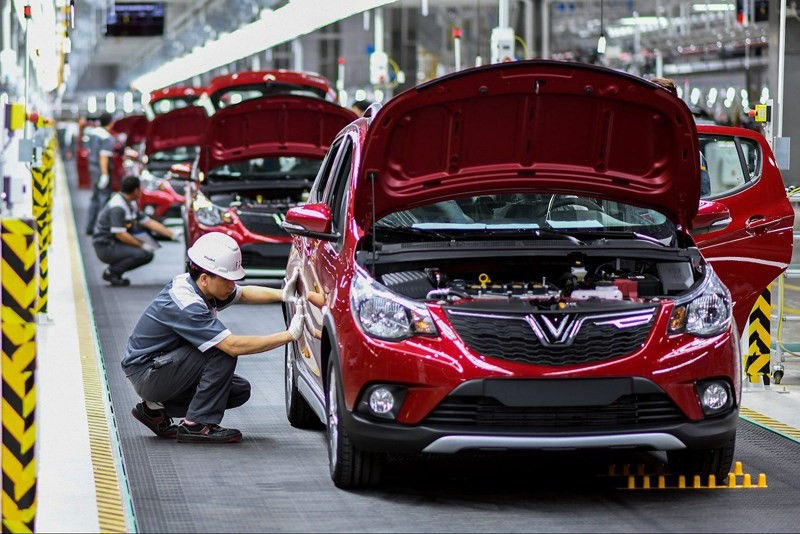  Những chiếc xe hơi mang thương hiệu Việt Nam đang khiến người Thái lo ngại mất cơ hội cạnh tranh trong ngành công nghiệp xe hơi- Ảnh: TL  