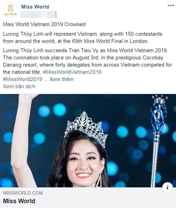 Cơ hội nào cho Lương Thùy Linh khi chinh chiến tại Miss World vào cuối năm nay?