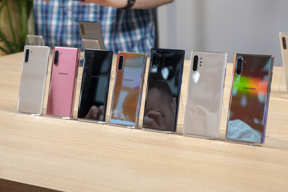 Samsung Galaxy Note 10 và Note 10  có bao nhiêu màu để lựa chọn?