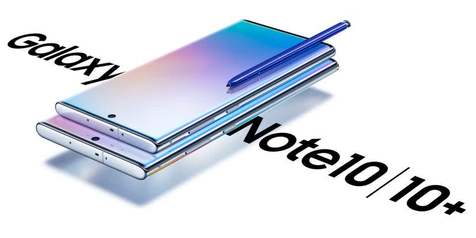 Sự khác nhau giữa Galaxy Note 10 và Galaxy Note 10 Plus, mặc dù chúng trông gần giống nhau