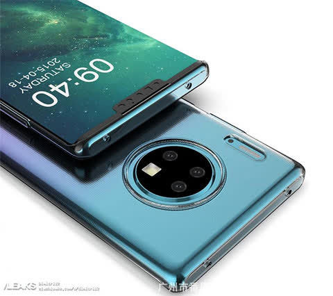 Huawei Mate 30 và Mate 30 Pro với 4 camera tròn lộ ngày ra mắt