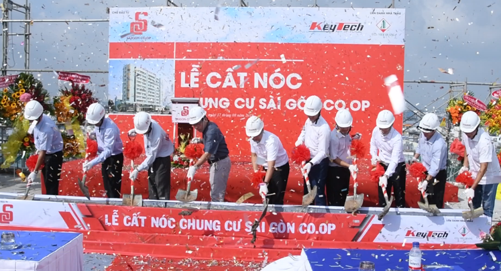 Dự án chung cư Saigon Co.op đã được chính thức khởi cong xây dựng.