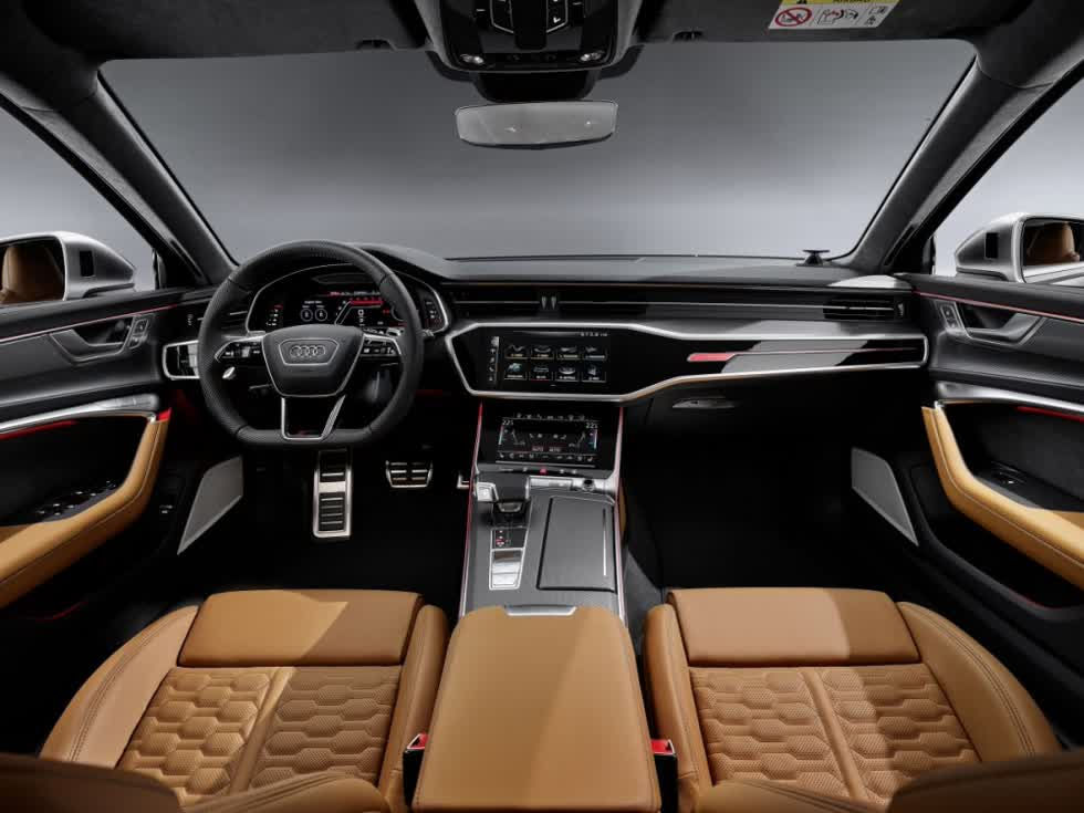 Audi RS6 Avant được trang bị bảng đồng hồ thực tế ảo RS.
