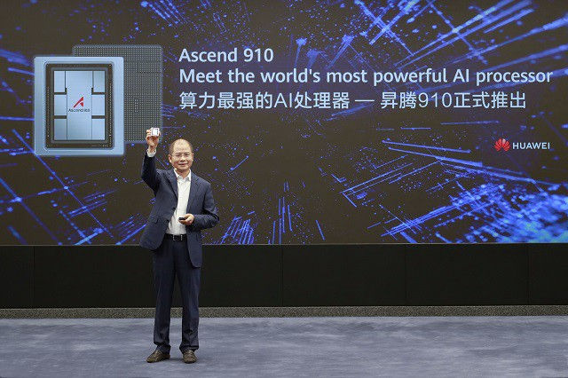 Huawei ra mắt bộ xử lý trí tuệ nhân tạo “mạnh nhất thế giới” Ascend 910