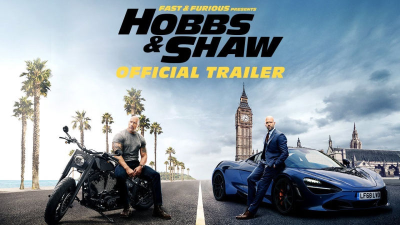 Hobbs & Shaw nắm giữ ngôi vị đầu bảng trong TOP 10 bộ phim chiếu rạp HOT nhất tháng 8 